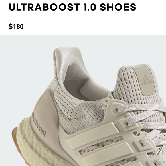 Adidas Ultraboost 1.0 Shoes - Cream - Picture 2 of 5